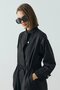 Cleo Trench Coat Black - 3