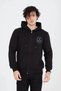 Marchè Bien Men's 3 Thread Cotton Zippered Hooded Kangaroo Pocket Printed Hoodie Cardigan Sweatshirt - 5