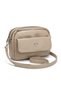 Soft Leather Mink Women's Cross Shoulder Bag with Gold Detail 23X15 cm - 4