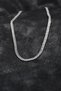 316L Steel Silver Color Curb Model Chain Men's Necklace - 2