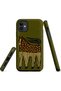 Compatible with iPhone 12 / 12Pro - Spotted Horse, Double Layer Cover, Glossy Surface Protective Case
