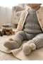 Knitted Pompom Baby Booties 0-6 Months - 2