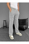 Men's Waterway Striped Pocket Trousers Summer - Gray - 4