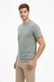 Marchè Bien Men's Crew Neck Summer Short Sleeve Plain T-Shirt Regular Fit T-Shirt - Mint Green - 6