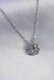316L Steel Silver Color Openable Clover Model Women's Necklace