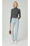 Women's Full-Length Corded Fabric Lycra Pack Ribbed Knit Slimfit Badi - Anthracite - 3