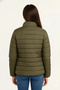Marchè Bien Girls' Inflatable Fiber Filled Waterproof Jacket with Zipper Pockets - Khaki - 3