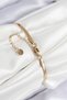316L Steel Evil Eye Bead Detailed Tree of Life Model Italian Chain Gold Color Women's Bracelet - 2