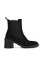 , Women's Genuine Leather Boots 1631022Z7701 Black - 2