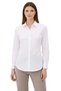 Marchè Bien Women's Long Sleeve Shirt with Buttons, Classic Collar, Suitable for Casual and Office Wear - White - 4