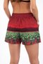 Marchè Bien Women's Swim Shorts with Zipper Pockets and Mesh Lining, Quick-Drying Premium - Red - 2
