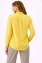 Marchè Bien Women's Long Sleeve Shirt with Buttons, Classic Collar, Suitable for Casual and Office Wear - Yellow - 2