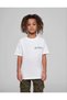 Children's Unisex Printed T-Shirt - White - 3