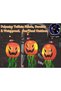 Halloween Pumpkin Witch Hat String Lights, Hanging Jack-o'-Lantern Light with Tentacles, Colorful LED Pumpkin Lamp for Halloween Party Porch Yard Indoor Outdoor Decor - 5