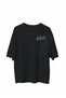 Men's Printed T-Shirt Short Sleeve Crew Neck Regular Fit Comfortable Fit Casual T-Shirt - Black