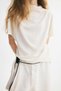 Draped stand-collar top - 3