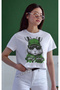 Unisex Oversize 24/1 Combed Cotton Dtf Printed T-Shirt - Dtf108 - 2