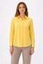 Marchè Bien Women's Long Sleeve Shirt with Buttons, Classic Collar, Suitable for Casual and Office Wear - Yellow