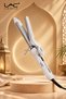 Ceramic Curling Iron with LCD Digital Display, Adjustable Temperature Hair Curler, Professional Salon Hair Styling Tool for Long Short Hair - 2