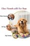 7 Pcs Pet Puppy Toys Gift Set For Small Dogs Cute Squeaky Dog Toys Durable Puppy Teething Toys Rope Toys Puppy Chew Toys(Accessories Color Random) - 5