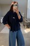 Gold Accessory Knitwear Sweater Dark Blue - 2