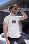 Men's Custom Printed Modern Fit 100% Cotton Crew Neck T-Shirt