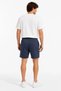 Marchè Bien Men's 3 Thread Non-Threaded Summer Pocket Elastic Lace-Up Regular Fit Shorts - Navy Blue - 3