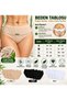 Özten 12 Li Women's Soft Texture Natural Bamboo Bikini Panties Set - 3