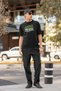 Men's Custom Printed Modern Fit 100% Cotton Crew Neck T-Shirt - 4