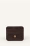 Women's Faux Leather Card Holder with Metal Accessories I9029Axns