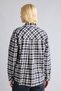 100% Cotton Overshirt Fit Checkered Shirt G0293Ax26Wn - 5