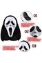 Halloween Mask Natural Latex Scary Skull Mask Full Head Masque Halloween Party Costume Cosplay Props - 3