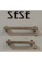 14 Model Furniture Handle Nickel Satin 160mm Handle (14-160-53) - 2