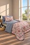 Single Sleeping Set Double-Sided Plush Welsoft Pufidik Sleeping Set (Quilt + Fitted Sheet + 2 Pillowcases)