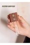 6 Pack Solid Wood Magnetic Vase for Fridge, 3 Black Walnut & 3 Beech Wood Refrigerator Magnet Flower Holders, Decorative Planter for Home Kitchen Office Decor,Clear Glass Vase - 5