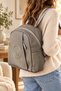 Gray 6026 Original Women's 9-Piece Medium Size Backpack 31X29 cm