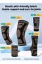 10PCS Copper Infused Compression Sleeves Set, Knee Elbow Wrist Ankle Hand Support Braces for Men Women, Breathable Joint Protection for Sports Fitness Running Basketball - 2