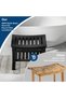 HDPE Shower Bench with Storage Shelf, 330 LBS ADA Compliant Non-Slip Shower Seat, Indoor Outdoor UV & Water Resistant - 3