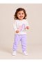 Baby Girl Graphic Cotton T-Shirt and Pants Set