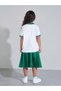 Teen Girls KSA National Day Polo and Pleated Skirt Set - 5