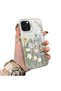iPhone 13 Pro Compatible Retro Wild Flowers Pattern Phone Case Shockproof Case