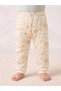 Baby Green Cotton Printed T-shirt and Joggers Set - 3