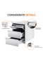 304 Stainless Steel Outdoor Kitchen Drawer, Flush Mount Built-in BBQ Drawer with Ventilation Panel for Grill Island Patio Cabinet - 5
