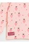 Baby Girl Pink Cotton Long Sleeve Top and Pants Set - 3