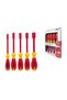 5 key set, wiha, red