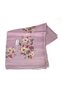 Embroidered 100% Cotton Cheesecloth 6806 90 X 90 Lilac-03 - 2