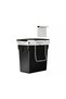 Trash can, 10 L, plastic - - 5