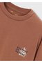 Boy's Brown Long Sleeve Tshirt - 3