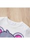 Baby Boys Short Sleeve Printed Romper - Summer Cute Jumpsuit - 4