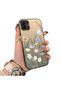 Samsung Galaxy A03/A04E/A04 Compatible Retro Wild Flowers Patterned Phone Case Shockproof Case